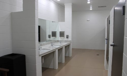 restrooms at oak view rv park in AL restrooms at oak view rv park in AL