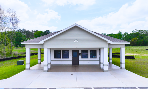 laundry and bath at oak view rv park in alabama